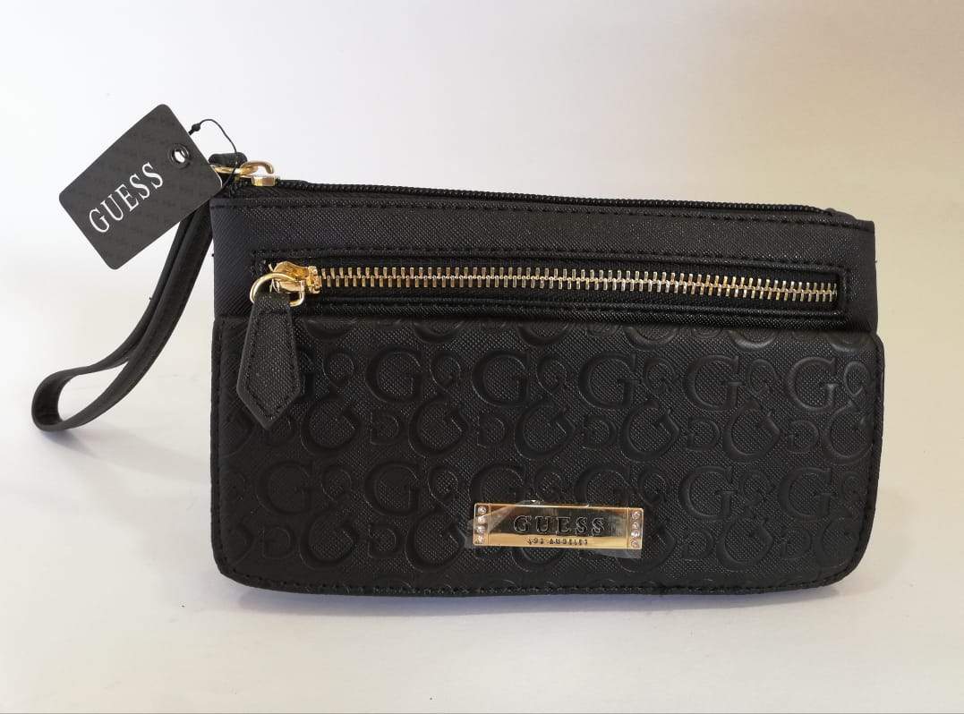 Cartera guess sales negra pequeña