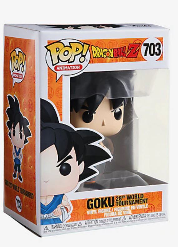 Funko - 703, Dragon Ball Z - Goku 28th World Tournament