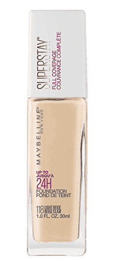 Base líquida Super Stay de Maybelline, color: 118 Light Beige - The Gift Shop Costa Rica