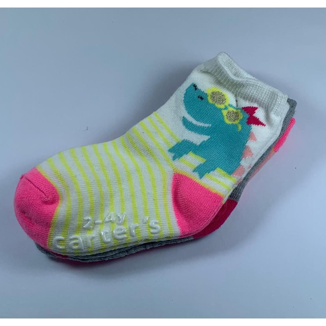 Medias de Bebe - Carters - Dinosaurios (3 Pares) - The Gift Shop Costa Rica