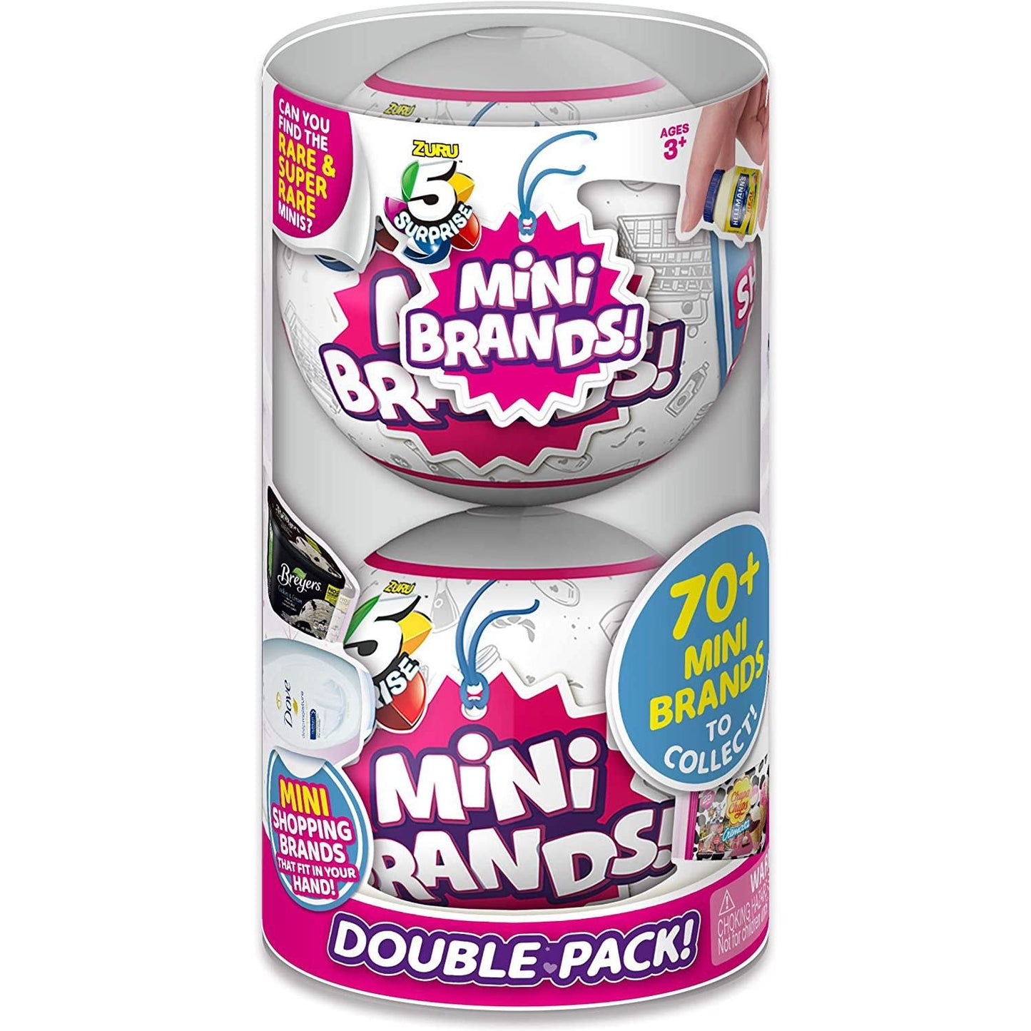 Mini brands: Paquete de 2 bolas con 5 sorpresas
