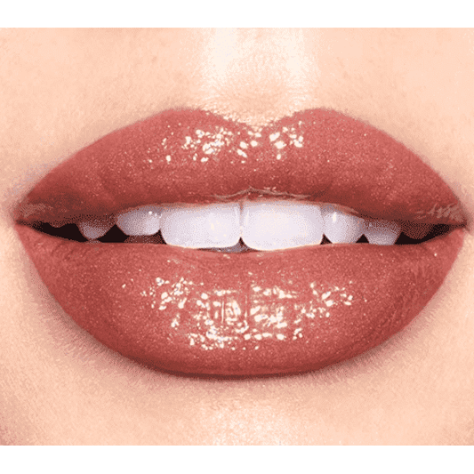 Labial Revlon acabado con alto brillo, color: Nude Iluminator
