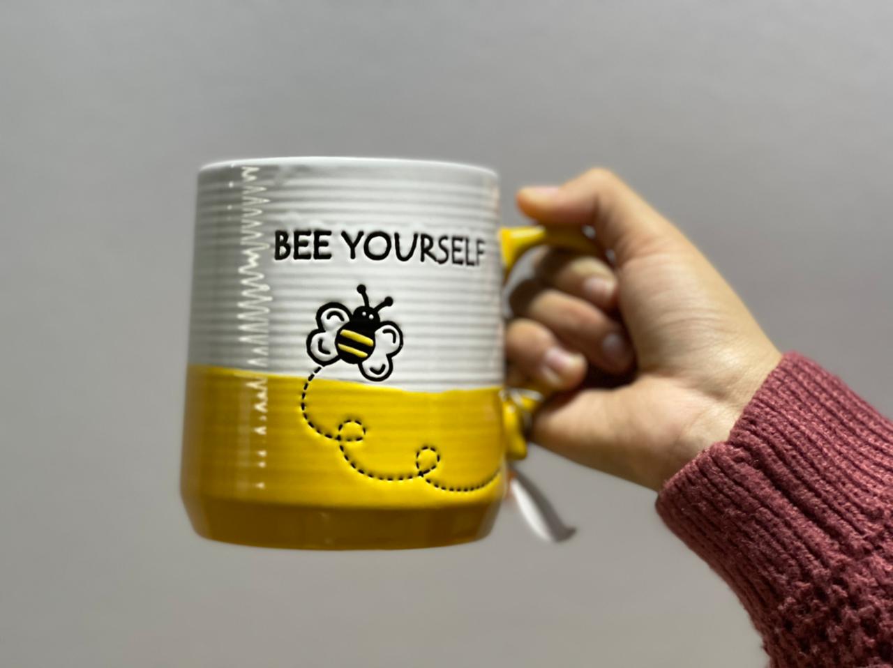 Taza Jumbo con abeja: Bee yourself ðŸ