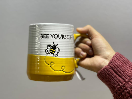 Taza Jumbo con abeja: Bee yourself ðŸ