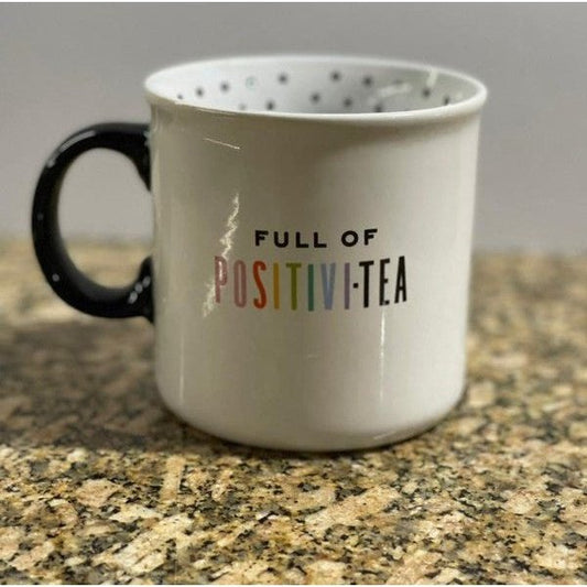 Taza Jumbo: Full Positivi-Tea.