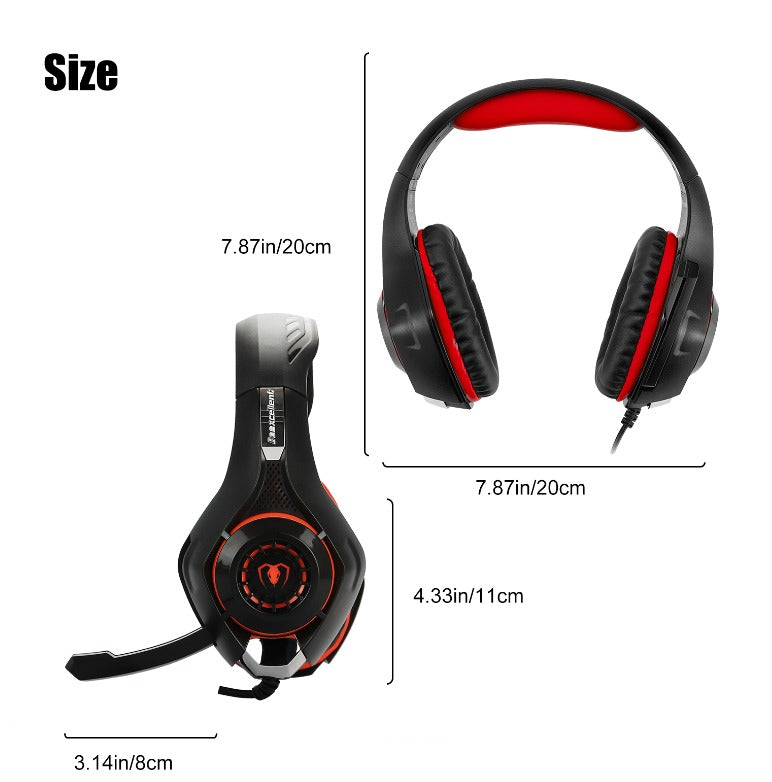 TSV Audífonos Gamer Beexcellent