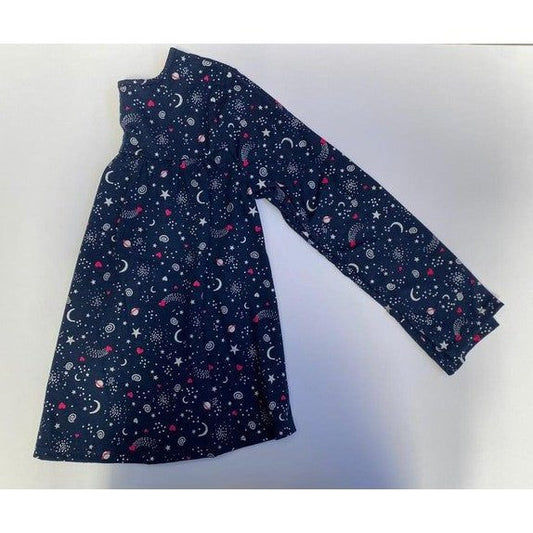 Blusa azul para niña.