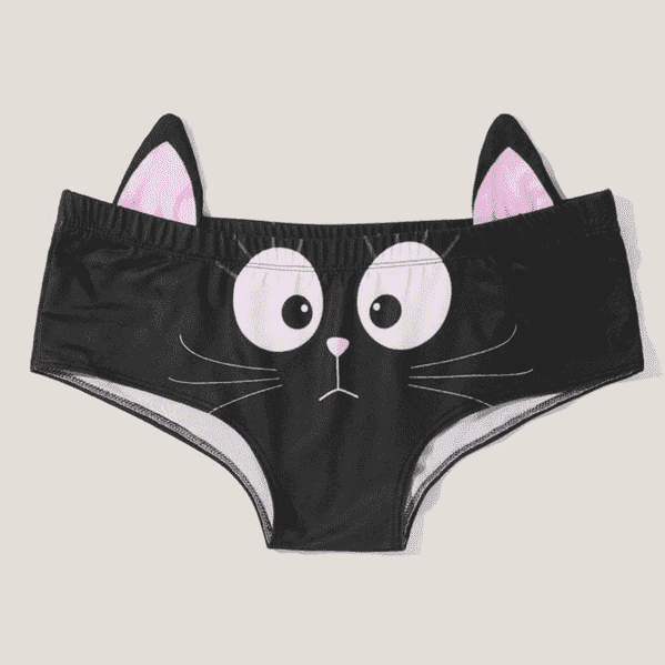 Set de calzones con dibujos animados Gatito Chanchito