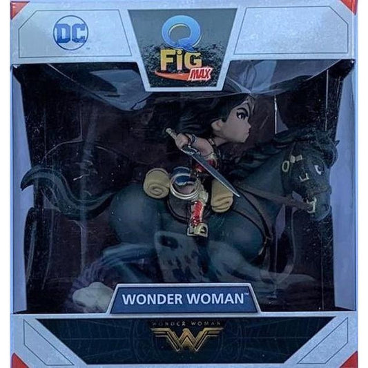 QMX DC Comics Mujer Maravilla sobre caballo