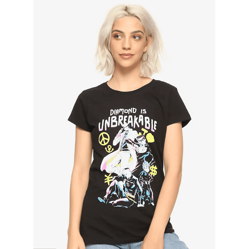 JoJo's Bizarre Adventure: Diamond Unbreakable Group Girls T-Shirt
