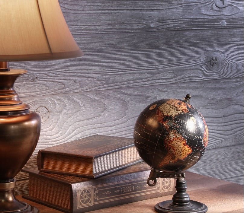 Globo terraqueo decorativo para mesa