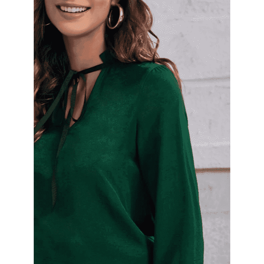 SHEIN Blusa con cordón