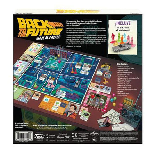 ***ESPAÑOL***FUNKO Games Back Future Viaje al pasado Juego de estrategia jugadores