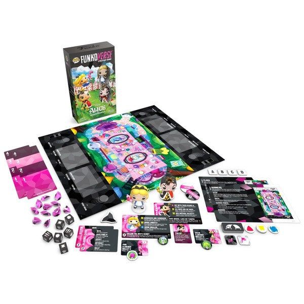 FUNKOVERSE Alicia en el país de las maravillas Juego estrategia jugadores
