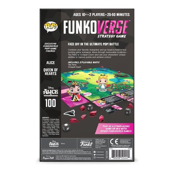 FUNKOVERSE Alicia en el país de las maravillas Juego estrategia jugadores
