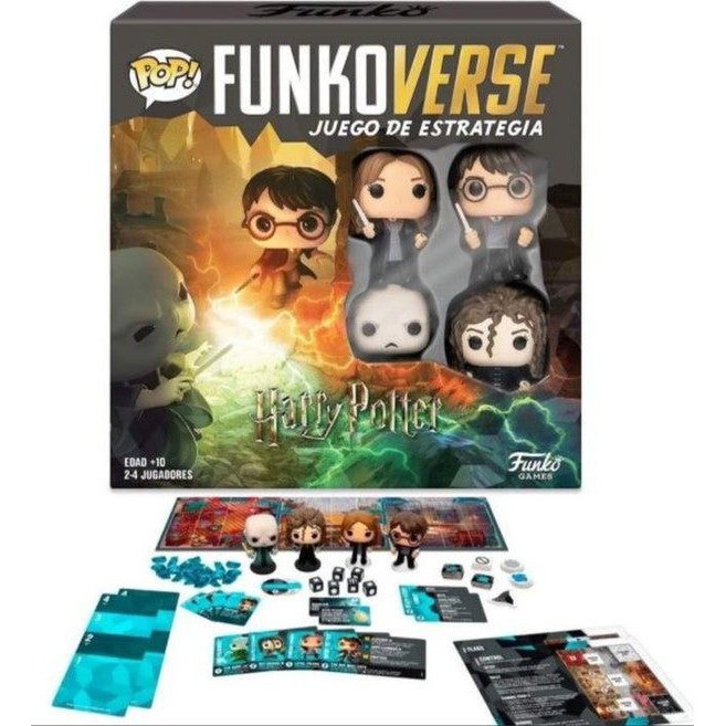 **ESPAÑOL** FUNKOVERSE Harry Potter Juego de estrategia jugadores