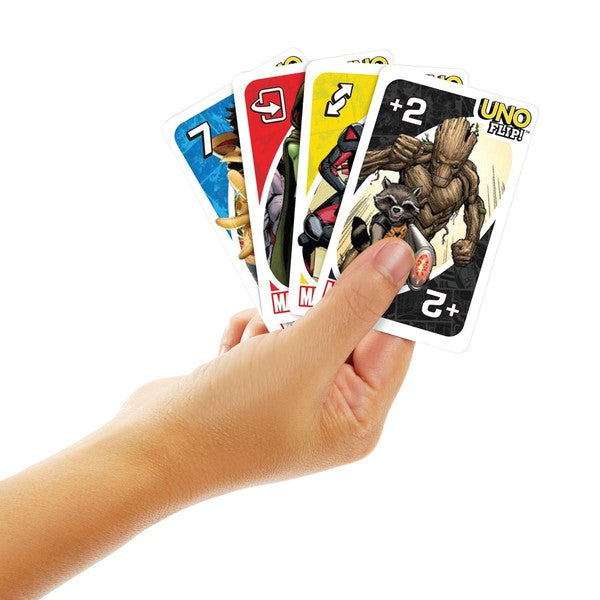 Marvel UNO Flip Juego de Cartas