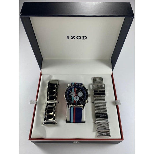 IZOD Reloj de hombre FLA- con correas