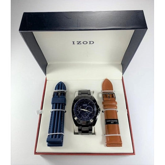 IZOD Reloj de hombre FLA- con correas