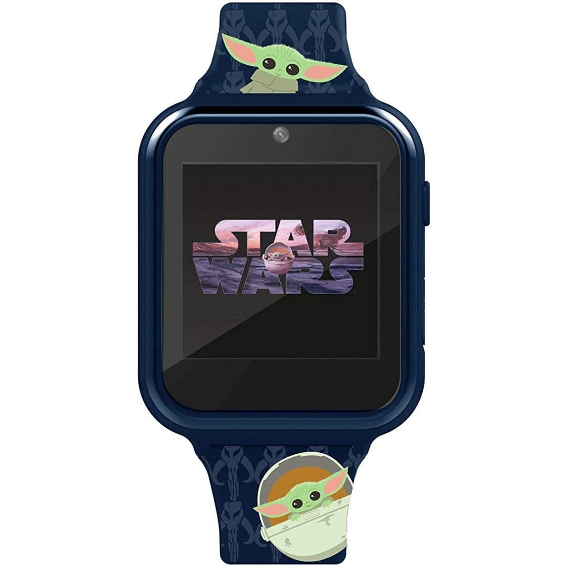 ***Resistente salpicaduras*** Smartwatch para Niños Star Wars Mandalorian El Niño Azul