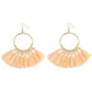 Aretes de hilo, estilo