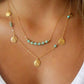 Collar dorado, estilo 5