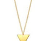 Collar dorado largo, estilo 21
