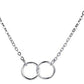 Collar plateado, estilo 4