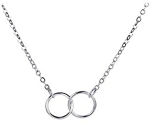 Collar plateado, estilo 4