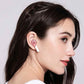 Auriculares Bluetooth inalámbricos TWS pantalla Digital LED, Color Blanco