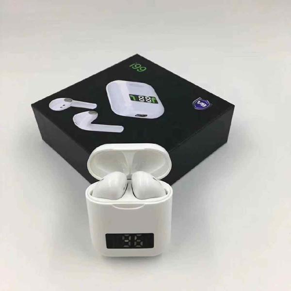 Auriculares Bluetooth inalámbricos TWS pantalla Digital LED, Color Blanco