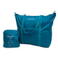 Columbia - Bolso de Mano o Tote Bag plegable (Packable 21 L tote), color: azul turquesa.