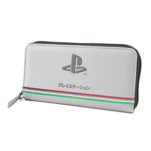 Cartera PlayStation Oficial Aniversario, color gris