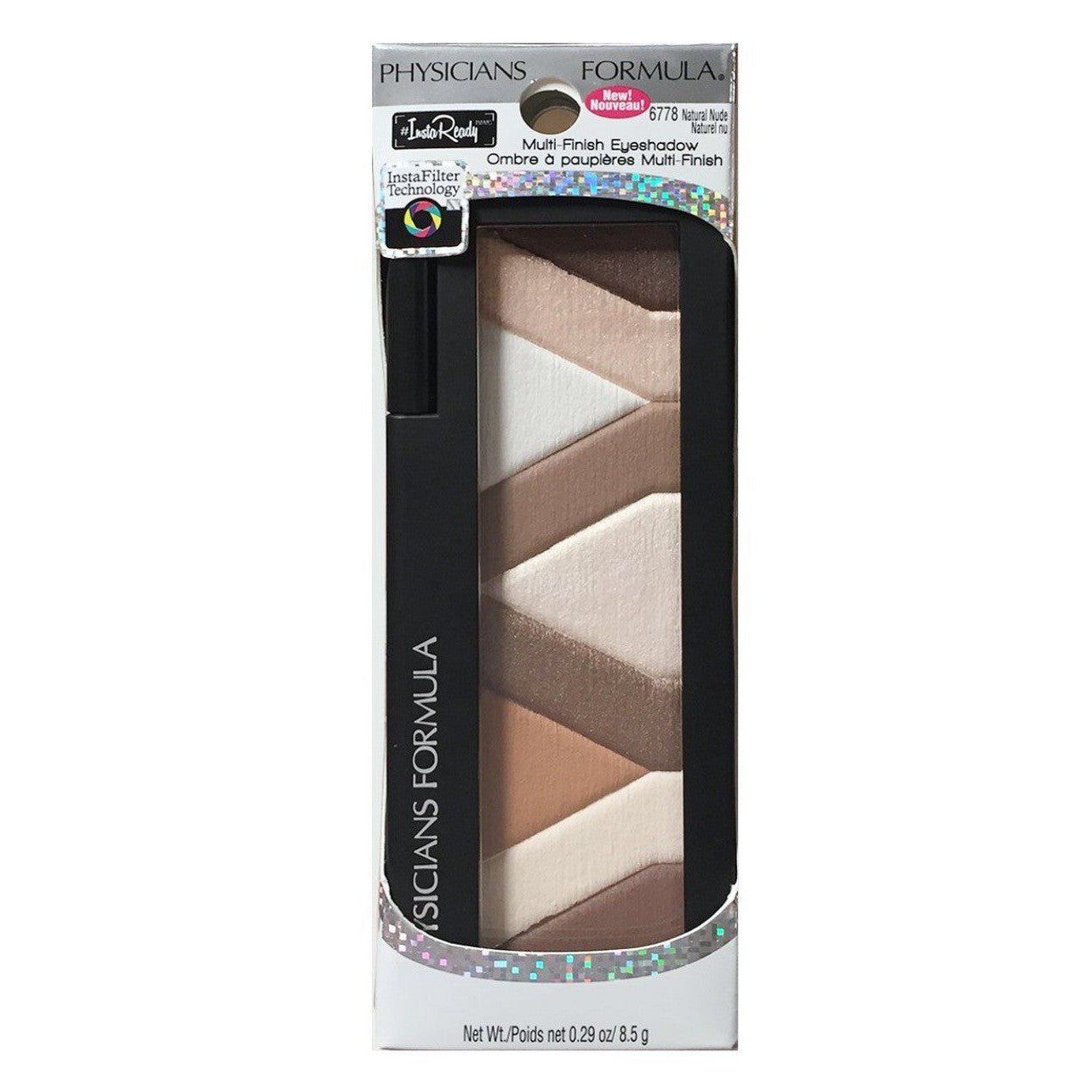 Sombra Multi-Finish Physicians Formula Color: Natural Nude.