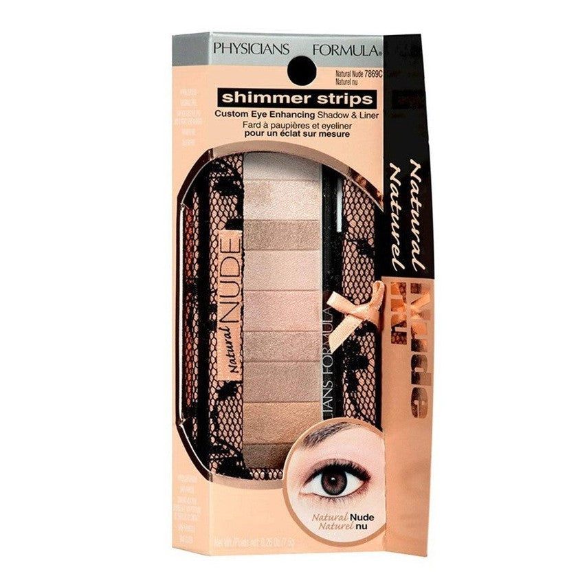 Sombras/Deliniador Physicians Formula Shimmer Strips, Color: Natural Nude.