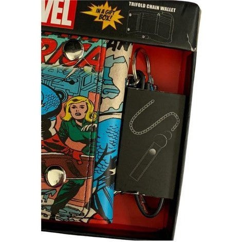 Billetera Marvel de Capitán America