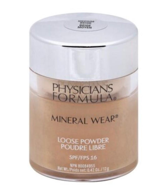 Polvo Mineral Physicians Formula, color: Medium beige.