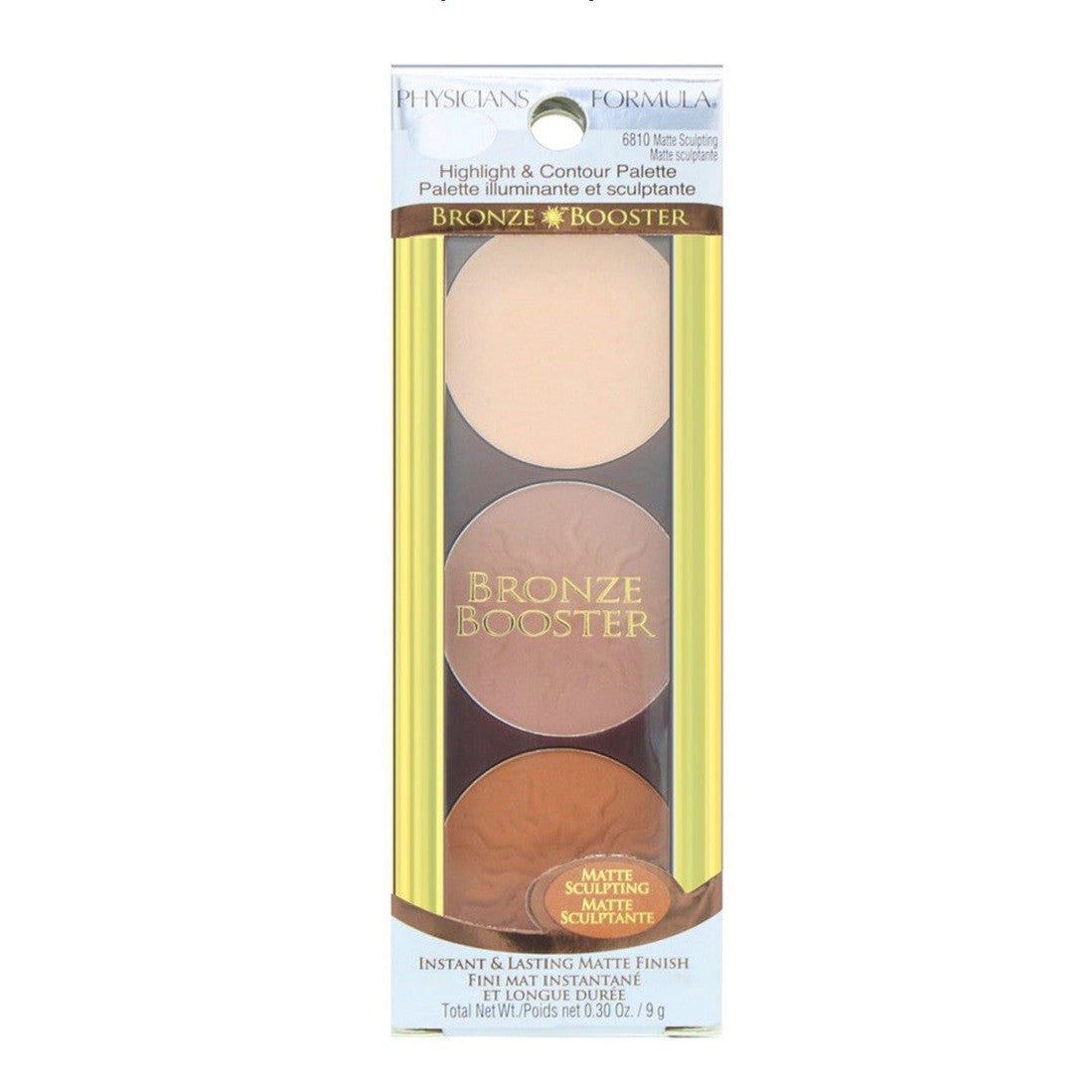 Bronze Booster Physicians Formula Paleta iluminadora contornos, color: Mate Sculpting.
