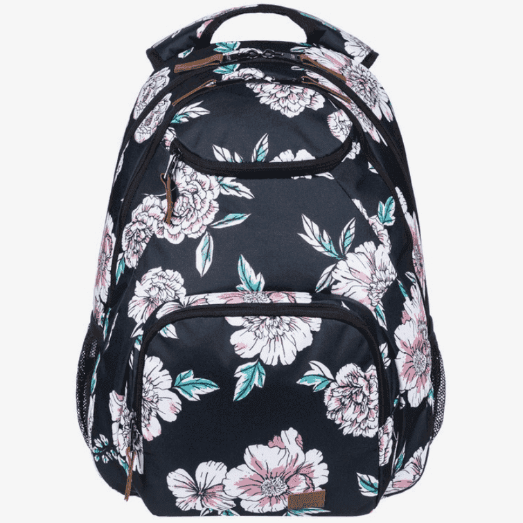 Salveque Roxy Shadow swell Negro con Flores