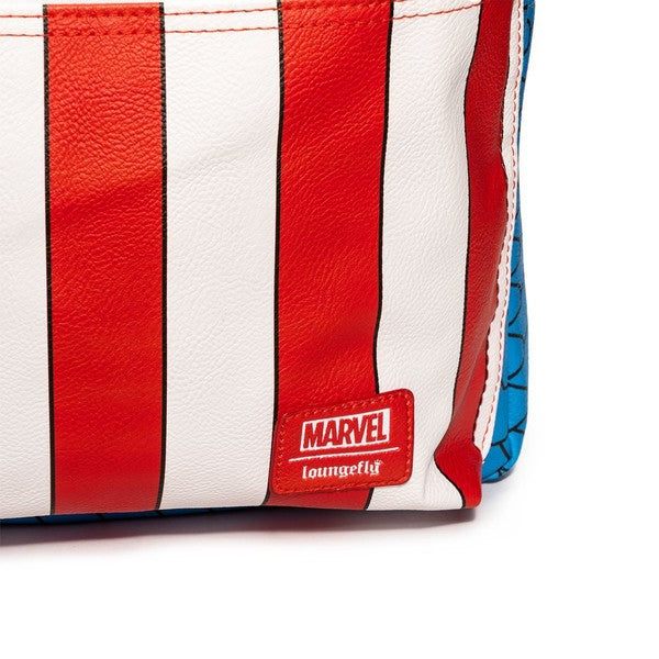 Salveque MARVEL Capitan America Cosplay Loungefly Incluye Pin