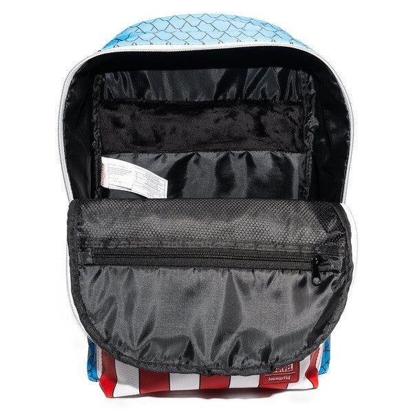 Salveque MARVEL Capitan America Cosplay Loungefly Incluye Pin