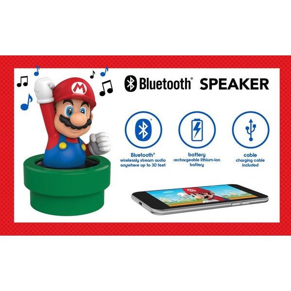 Parlante Bluetooth Super Mario