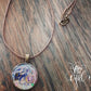 Collar redondo color bronce con accesorios (Estilo 2)