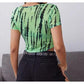SHEIN Top transparente Tie-Dye Sexy