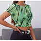 SHEIN Top transparente Tie-Dye Sexy