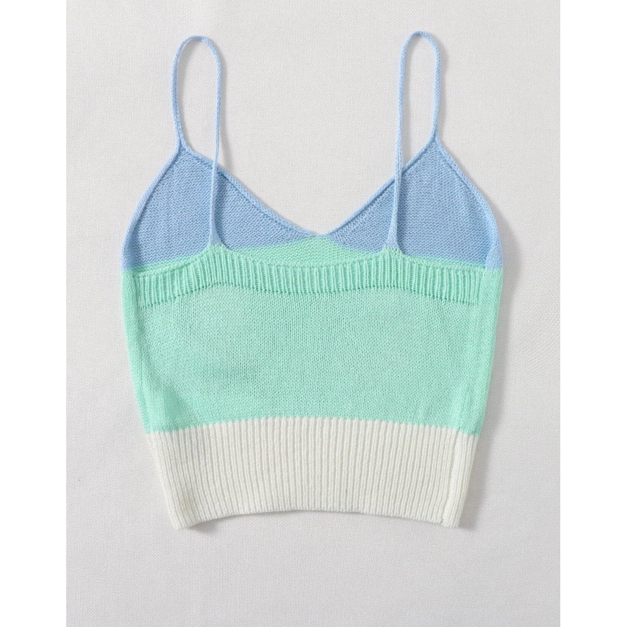 SHEIN Crop Top a rayas, talla: L