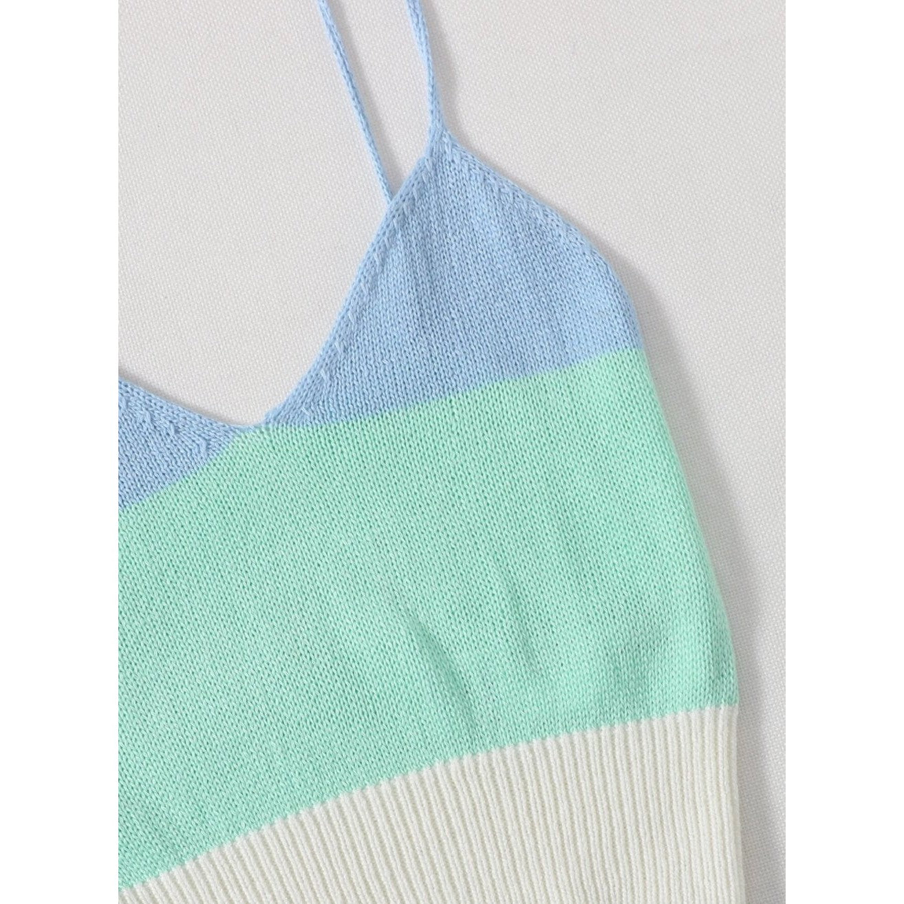 SHEIN Crop Top a rayas, talla: L