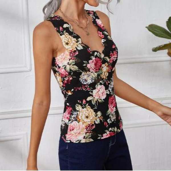 SHEIN Blusa Floral