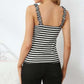 SHEIN Top Premamá de rayas