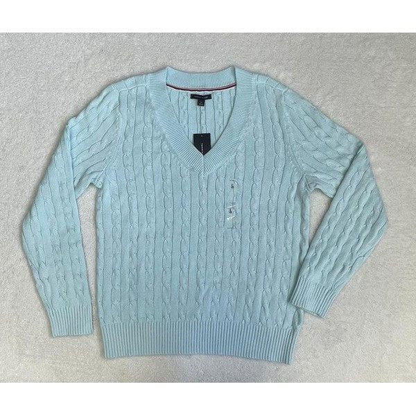 Sudadera Tommy Hilfiger tejida, cuello